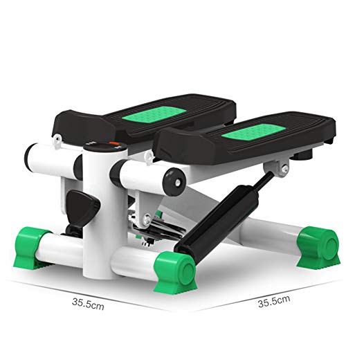 KENL-Mini-Stepper-Fitness-Cardio-Exercise-TrainerHeight-Adjustable-Stepper-Twisting-MachineStepper-Exercises-Equipment-with-Monitor-and-Resistance-BandsNormal-Version