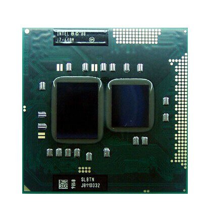 Intel Core i7-640M SLBTN 2.8GHz 4MB Dual-core Mobile CPU Processor Socket G1 988-pin