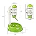 Pawow Pet Dog Cat Automatic Water Food Feeder Bowl Bottle Standing Dispenser, Greenthumb 2