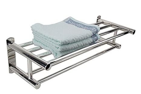 Badregal Handtuchregal aus Edelstahl Edelstahlregal Edelstahlwandregal Wandregal Regal