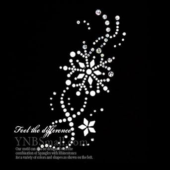 Amazon スパングル 雪の結晶デザイン Snow Cristral