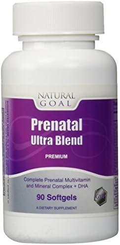 Prenatal Vitamins Ultra Blend - Complete Multivitamin & Mineral Complex For Pregnant Women and Nursing Mothers - Includes DHA - Safest and the Best - 90 Softgels - Lifetime 100% Money Back Guarantee