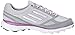adidas Women's W Adizero Sport III Golf Shoe, Clear Onix/Running White/Flash Pink, 9.5 M US