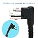Motorola Earpieces for Walkie Talkies with Mic 2 Pin Covert Acoustic Tube - Compatible with CP200, CLS1410, CP110, GP300, CP040 Two Way Radios (Pack of 2)