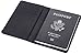 NapaWalli Genuine Leather Passport Cover Holder RFID Blocking for Men & Women Travel Wallet