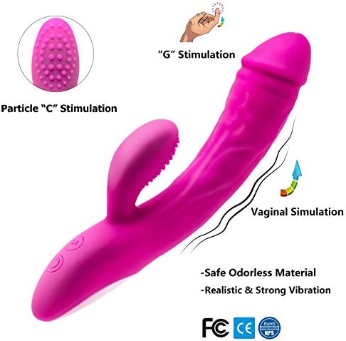 Women Toys Pleasure Waterproof with Multiple Speed and Patterns Couples Woman Toy Portable Electronic Computer USB Rechargeable,Only Ships from US,ZSB09