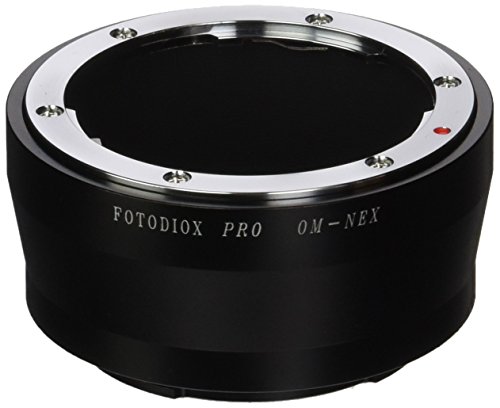 Fotodiox Pro Lens Mount Adapter, Olympus OM Zuiko Lens to Sony NEX (E-Mount) Camera Body, for NEX-3, NEX-3N, NEX-5, NEX-5R, NEX-6, NEX-7