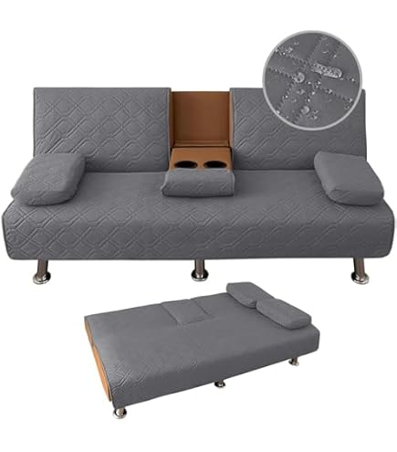 Helm Pad – Coussin Antidérapant Pour Futon 60x150 Cm, Empêche Le Glissement, Tissu Polyester Respirant, Lavable