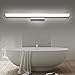 YHTlaeh Vanity Light 16W 23.88inches LED 4000K Natural White Acrylic Chrome Rectangle Tube for Bathroom Vanity Light Bedroom