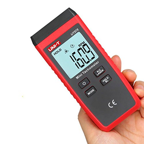 UNI-T UT373 Mini Digital Tachometer Non-Contact Tachometer Measuring Range 10-99999RPM Odometer LCD Backlight