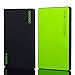 ToHLo Portable Charger Power Bank 20000mAh, Ultra Slim Dual USB Ports Portable External Power Bank Charger for iPhone 7 6 Plus Samsung Galaxy S7 S6 S5 Sony HTC and most Smartphones Tablets (Black)