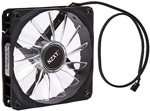 Nzxt ブルーled搭載1mmファン アウトレット品 回転数10rpm エアフロー59 1cfm 3 4ピン接続対応 26 8dba Fz1led Bu