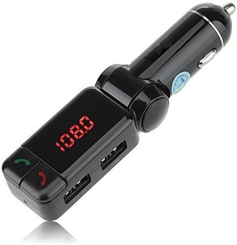 TOBSON Wireless Bluetooth Fm Transmitter Radio Adapter Handsfree USB Car Charger for iPhone SE 6s 6s Plus iPhone 7 7Plus Samsung Galaxy HTC iPad