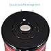 Airtight Coffee Container Storage Canister,Stainless Steel Coffee Beans Ground for Fresher Container Built-in One Way Valve (Red, 16oz)