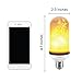 [Upgraded] LED Flame Effect Light Bulb, Upside Down Flickering LED Flame Bulb, E26 Edison Base, Decorative Flame Light Bulbs for Indoor Outdoor Vintage Atmosphere Lighting, Holiday Party, Home Decor