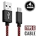 Funlab USB C Cable 4 Pack [ 3FT, 6FT, 6FT, 10FT ] USB Type C to USB A Cable Nylon Braided Fast Charger Cord Compatible with Samsung Note 8, Galaxy S8/S9,Google Pixel, LG G5 G6
