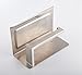 XVL Toilet Tissue Paper Holder with Mobile Phone Storage Shelf Brushed SUS304 Stainless Steel