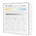 Mi-Light B2 Wireless 2.4G RF 4-Zone Wall-Mounted Smart Touch Screen Panel Controller Powered By DC 3V 2AAA Batteries Only Work With Mi-Light The Newest WW/CW Series LED Bulb,Downlight (B2)