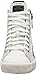 Diesel Men's D-Velows LACE-Sneaker mid, White/Black, 9 M US