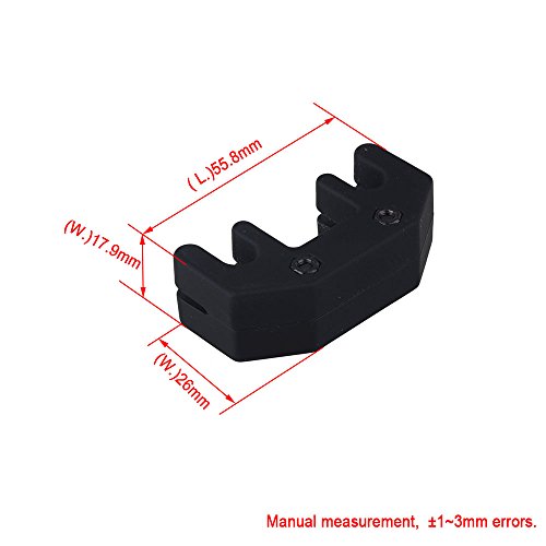 image for Yibuy 55x25x17mm Black Rubber Violin Viola Practice Mute