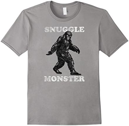 Mens Valentine's Day tshirt - Snuggle Monster