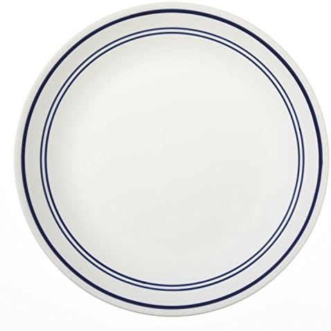 Corelle Livingware Classic Café Blue 10-1/4” Dinner Plate (Set of 8)