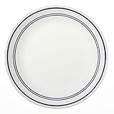 Corelle Livingware Classic Café Blue 10-1/4” Dinner Plate (Set of 8)