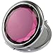 KOLIGHT® Purple Portable Foldable Pocket Metal Makeup Compact Mirror Woman Cosmetic Mirror Double Sides (One is Normal,Another is Magnifying)