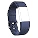 RedTaro Replacement Bands Compatible with Fitbit Charge 2, Classic & Special Edition Adjustable Sport Wristbands for Fitbit Charge 2 Women Men Large Small Blue