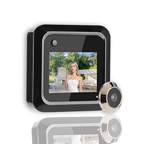 2.4 Inch Digital Door Viewer Peephole Camera, Peephole Viewer Doorbell 95° Wide Angle Camera Supports Photo