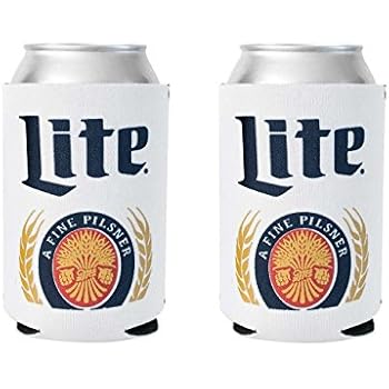 Officially Licensed Miller Lite Drink Can Holder Neoprene Beer Huggie Cooler Sleeve (2)