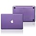 TOP CASE - 2 in 1 Signature Bundle Rubberized Hard Case Compatible MacBook Pro 13.3