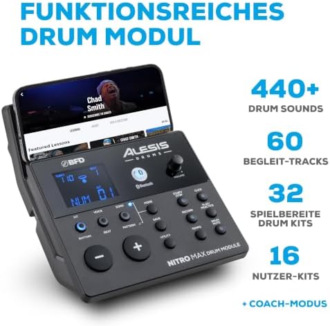 Nitro Max Kompaktes elektronisches Schlagzeug