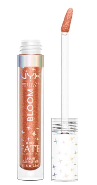NYX PROFESSIONAL MAKEUP NETFLIX WINX FAIRY LIP GLOSS, BLOOM