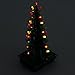 IS Christmas Tree Soldering Project, Icstation 3D Xmas Tree Soldering Kit with LED Flashing Lights DIY Soldering Practice 3 Colors Christmas Tree Assemble Kit for Learning Teaching STEM Educational
