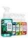 Bath and Body Works Tropical Island Luau Soap: Fiji White Sands + Honolulu Sun + Cabana Breeze + Mango Mai Tai + Banana Flower - Set of 5 Gentle Foaming Island Hand Soaps
