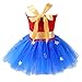 AQTOPS Superhero Costume for Girls Medium