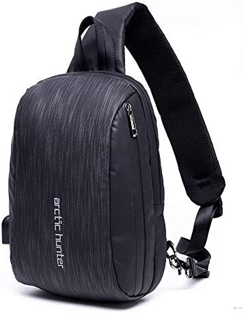 Waterproof Crossbody Sling Bag Anti Theft Backpack Outdoor Chest Bags Casual Daypack Hiking Shoulder Bag for Men&Women