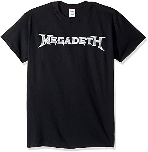 Dlaqdgog Men's Megadeth Classic Logo Short Sleeve T-Shirt Shirt