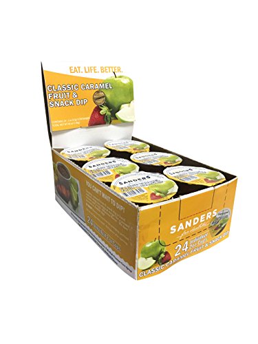 Sanders Classic Caramel Fruit & Snack Dip Cup (case of 24)