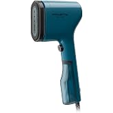 Rowenta PurePop Handheld Steamer for Clothes 1.5 Lbs 15 Second Heatup, 2.3 Oz Capacity 1150 Watts Portable, Ironing, Fabric Steamer, Garment Vacation Essentials, Travel Must Have Blue DR2020 DR2020U1