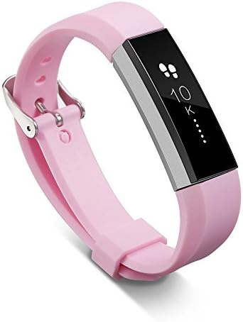 QYSM Watch strap Silicone Replacement Band for Fit bit Alta HR and Alta Band With Metal Clasp