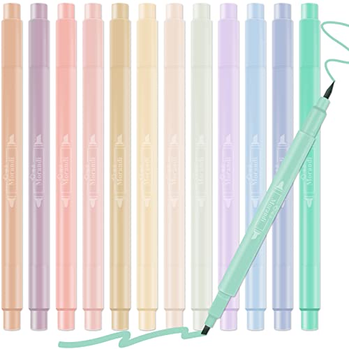 Surligneurs Gel Bible Safe - 6 Couleurs | Sans Bavure | Pointe 0,5mm | Rétractable