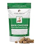 All Natural Chicken Dog Treats by Brave Beagle - Freeze Dried Liver - Made in USA