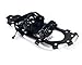ALPS Performance Snowshoes with Pair Antishock Snowshoes Poles + Free Carrying Tote Bag (25 INCHES)