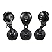 Wasserstein 360 Degree Swivel Nest Cam AC Outlet Mount - Flexible Mounting Option for Your Home Security Camera (Black)