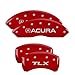 MGP Caliper Covers 39018STLXRD Red Powder Coat Finish Acura/TLX Engraved Caliper Cover with Silver Characters, Set of 4thumb 4