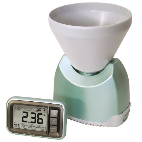 AcuRite 00614 Digital Rain Gauge with Self-Emptying Collector