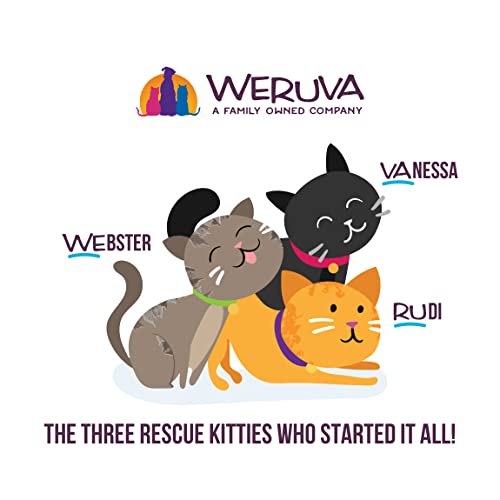 WERUVA SLIDE N’ SERVE PATÉ WET CAT FOOD, THE SHOWCASE CHOWDOWN VARIETY PACK, 2.8OZ POUCH, PACK OF 16