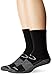 Copper Fit Crew Sport Socks-2 Pack, Black, Small/Medium